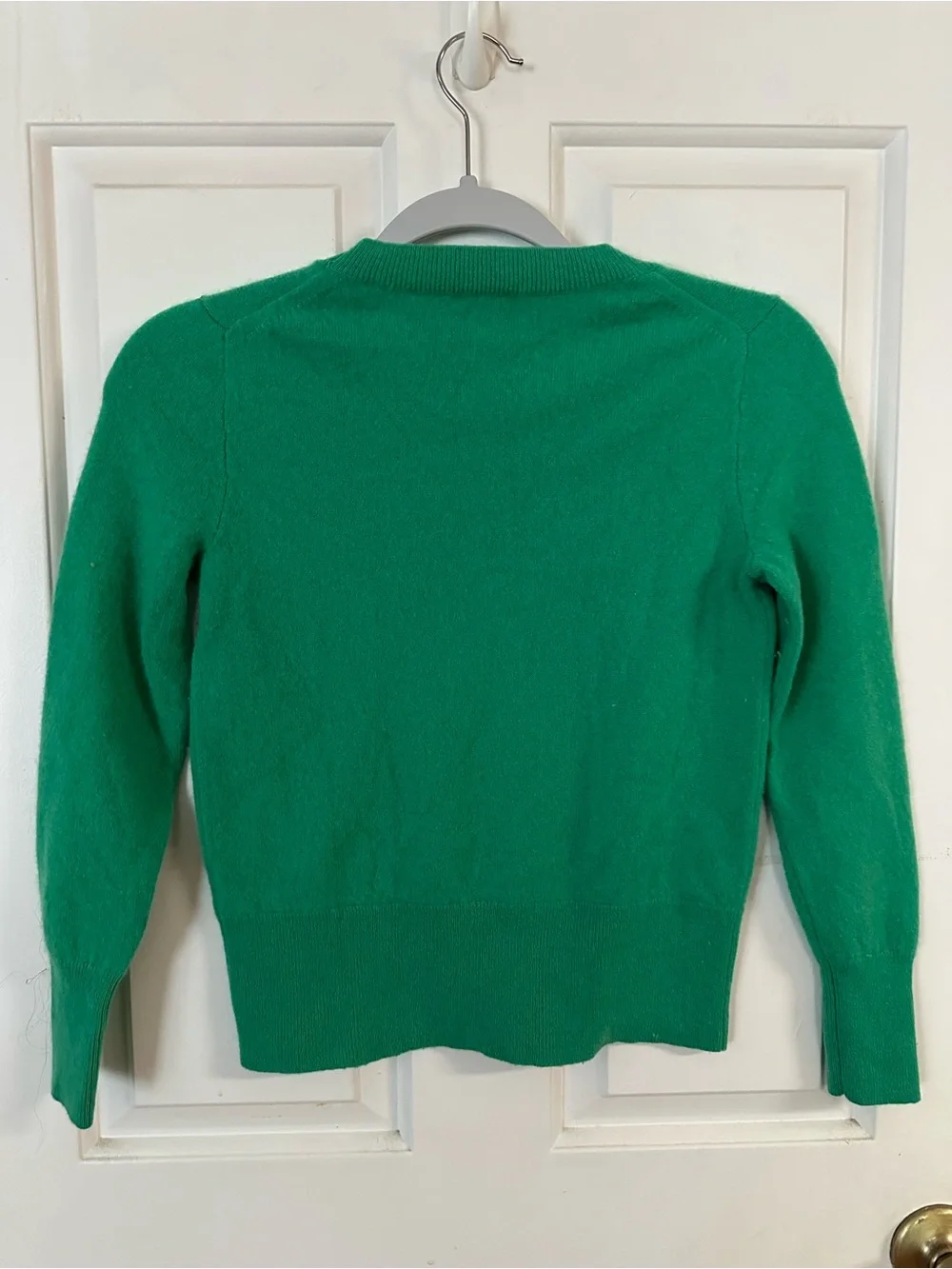 Women’s J-Crew Green Cashmere Sweater